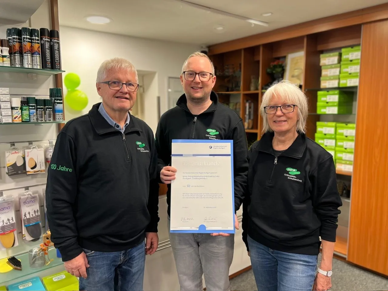 100-jähriges Firmenjubiläum von Mink